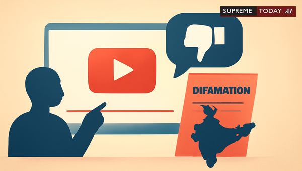 YouTube Defamation Claims and Intermediary Liability Under Indian Law