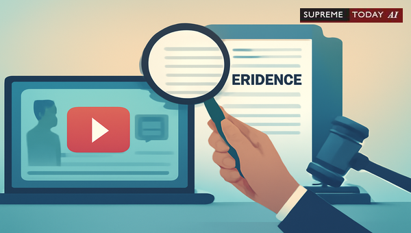 Admissibility of YouTube Interviews in Cross-Examination Under Indian Evidence Act