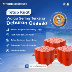 Dermaga apung Grand kubus apung