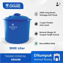 TANGKI AIR TUMPUK GRAND CONICAL
