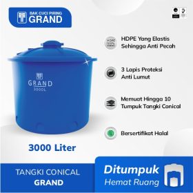 TANGKI AIR TUMPUK GRAND CONICAL