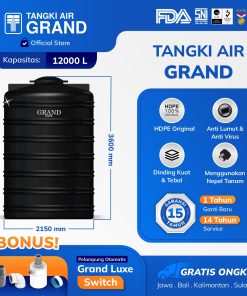 Tangki Toren Tandon Air Grand 12000 Liter