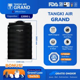 Tangki Toren Tandon Air Grand 12000 Liter
