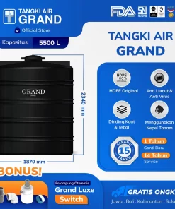 Tangki Toren Tandon Air Grand 5500 Liter