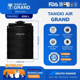 Tangki Toren Tandon Air Grand 3300 Liter