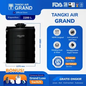 Tangki Toren Tandon Air Grand 2200 Liter