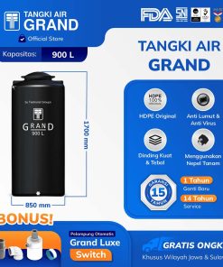 Tangki Toren Tandon Air Grand 900 Liter GTA