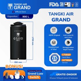 Tangki Toren Tandon Air Grand 900 Liter GTA