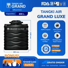 Tangki Toren Tandon Air Grand Luxe 600 Liter