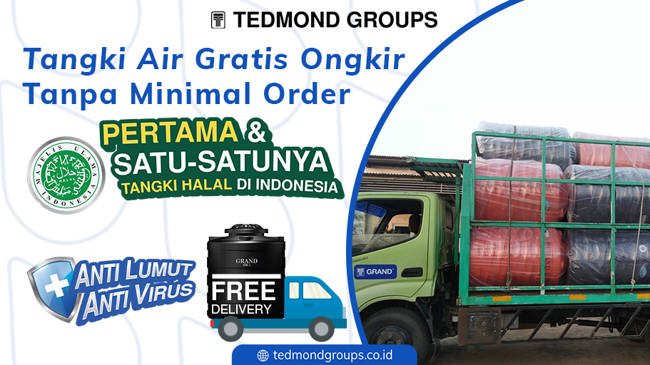 Promo! Tangki Air Grand Gratis Ongkir Tanpa Minimal Order