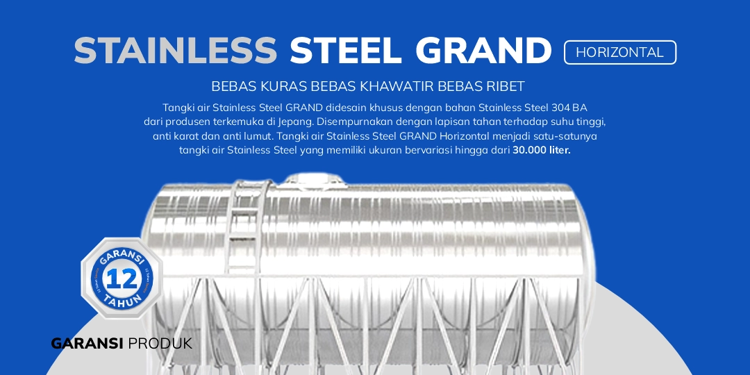 Stainless Steel Grand Horizontal