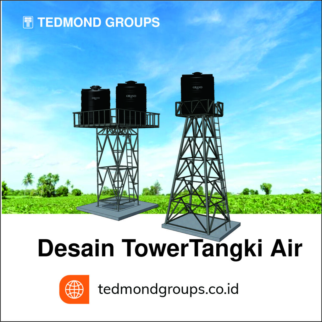 Desain tower tangki air