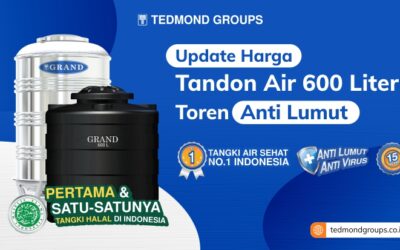 Update Harga Tandon Air 600 Liter Toren Anti Lumut