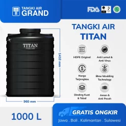 Tangki Air Titan 1000 Liter