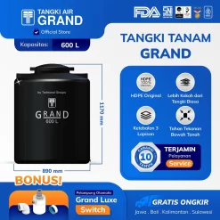 Tandon Toren Tangki Tanam 600 Liter