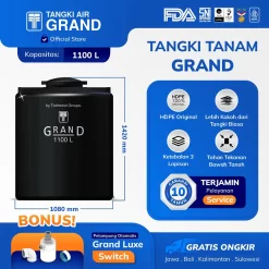 Tandon Toren Tangki Tanam 1100 Liter