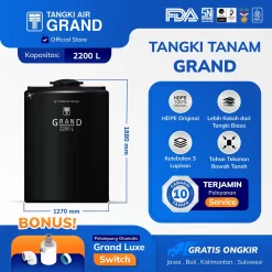 Tandon Toren Tangki Tanam 2200 Liter