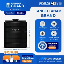 Tandon Toren Tangki Tanam 5500 Liter