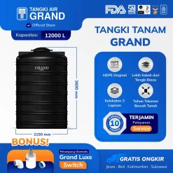Tandon Toren Tangki Tanam 12000 Liter