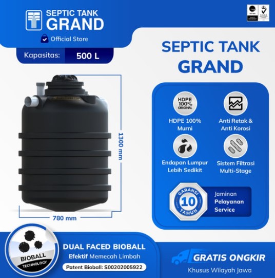septic tank grand 500