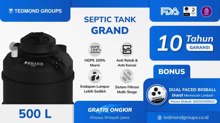 Jual Septic Tank Palangkaraya, Banyak Keunggulan Dan Gratis Ongkir