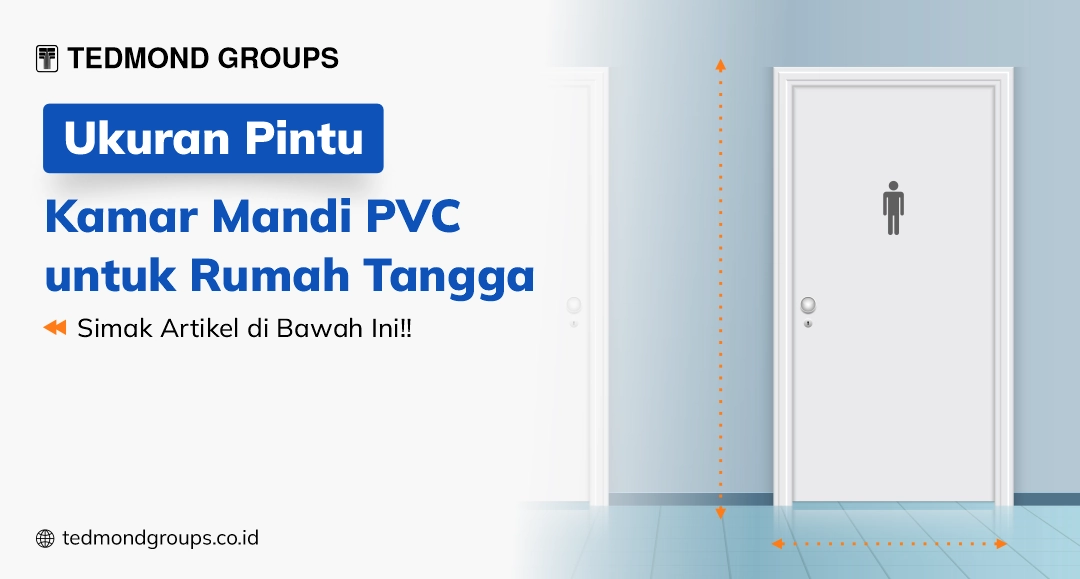 Ukuran pintu kamar mandi pvc untuk rumah tangga