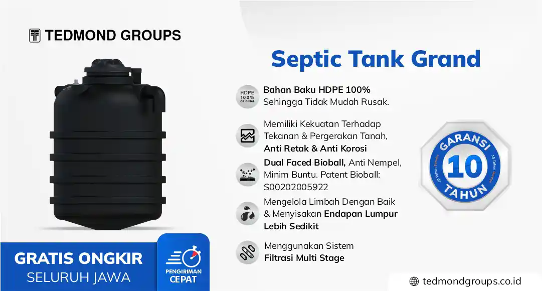 Bahan Septic Tank Grand