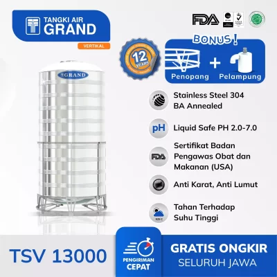 Produsen Tangki Tandon Toren Air Stainless Steel