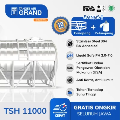 Produsen Tangki Tandon Toren Air Stainless Steel