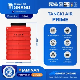 TANGKI TANDON TOREN PRIME ORANGE 350 LITER