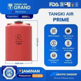 Tangki Toren Tandon Air Prime 3000 Liter