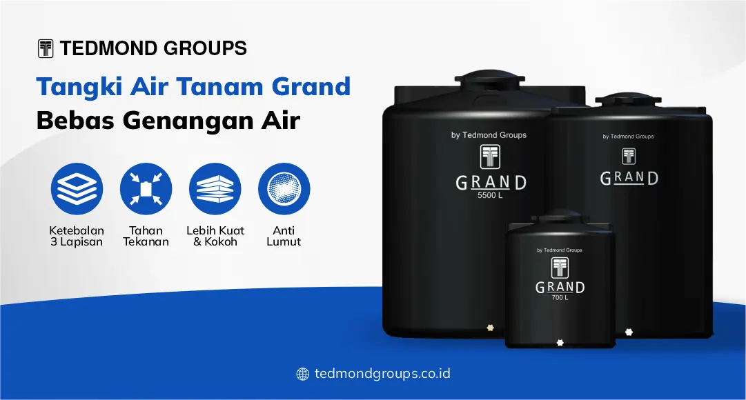 Toren Tandon Tangki Air Tanam Grand