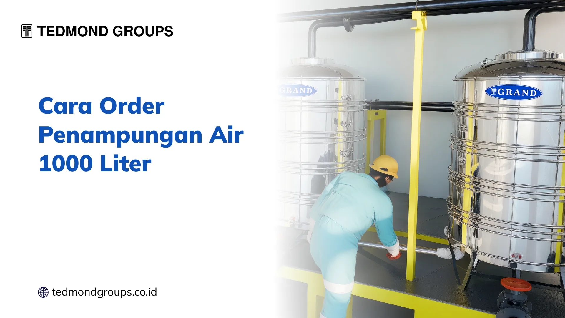 Cara Order Penampungan Air 1000 Liter