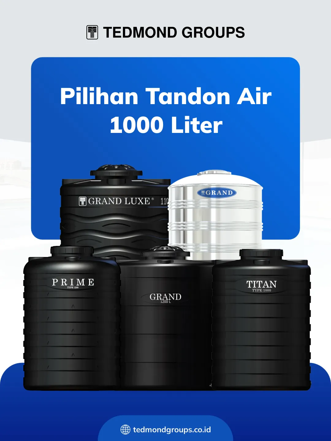Pilihan Tandon Air 1000 Liter