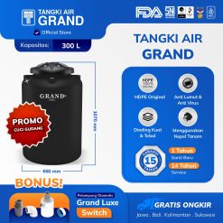 Promo Awal Tahun Cuci Gudang Clearance Sale Hitam 300 Liter