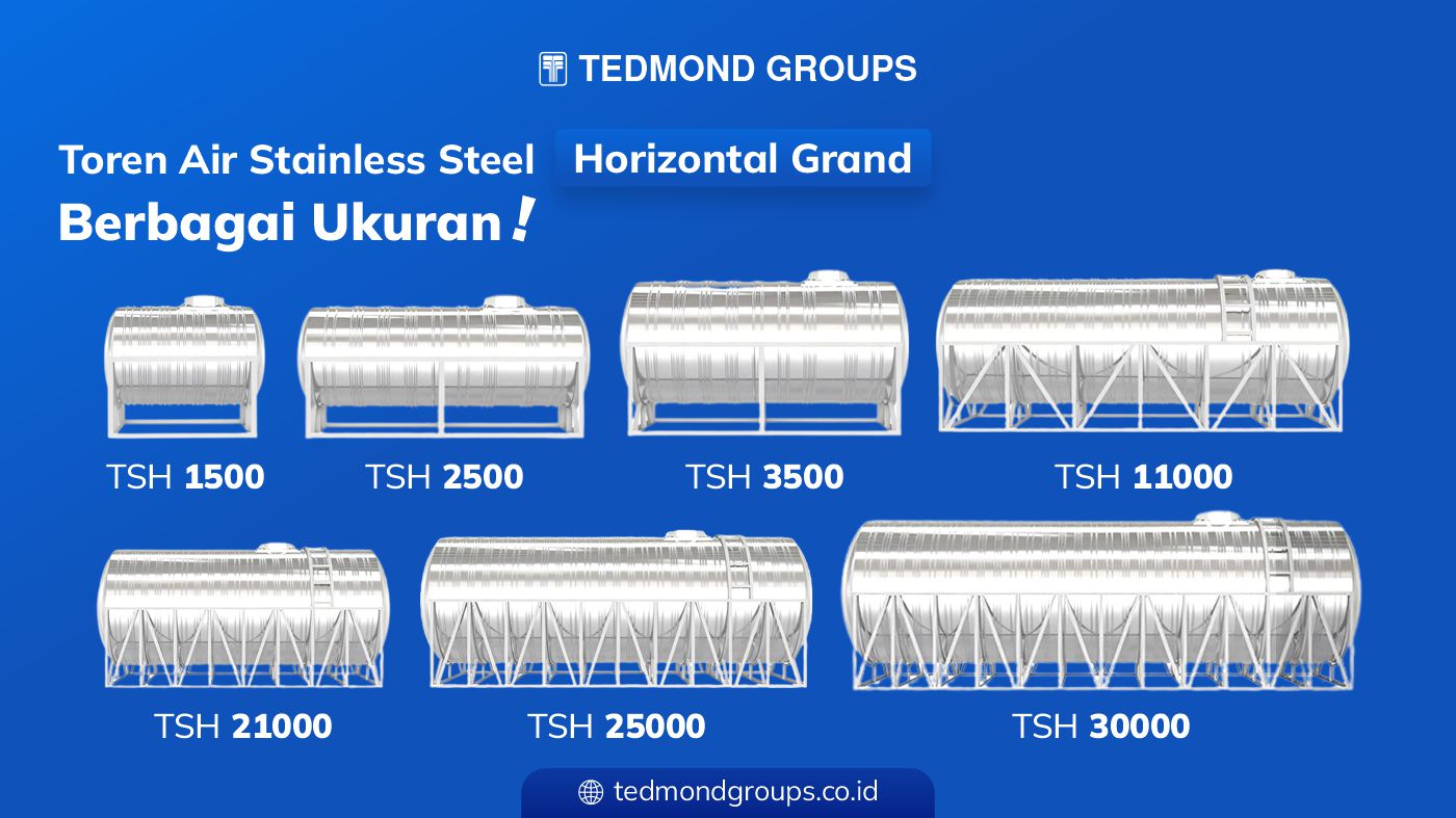 Toren Air Stainless Steel Horizontal Grand