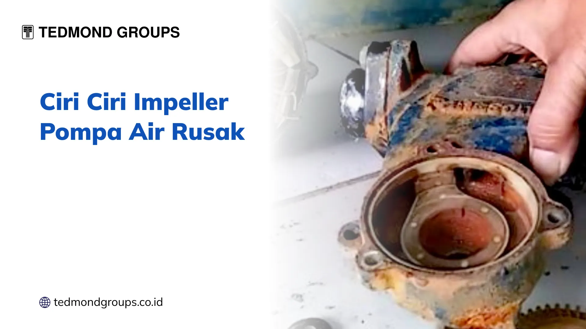 Ciri Ciri Impeller Pompa Air Rusak