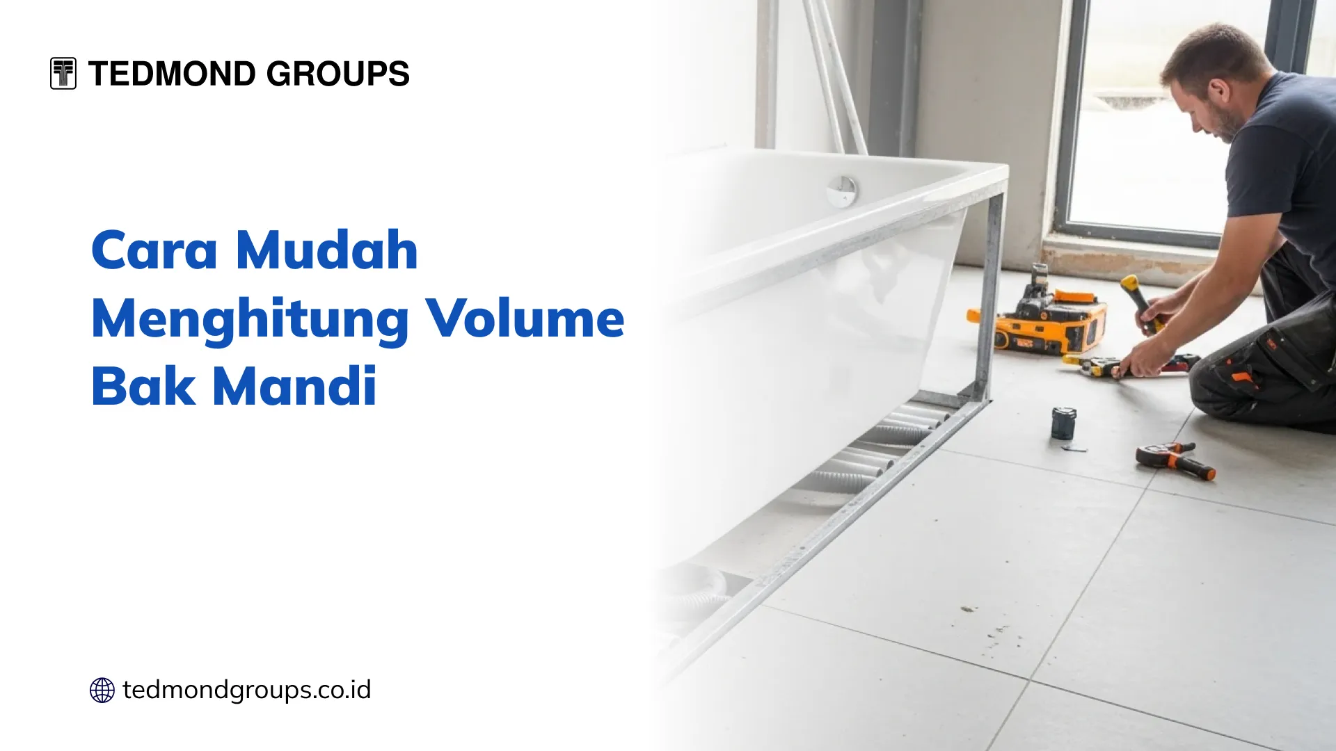 Cara Menghitung Volume Bak Mandi