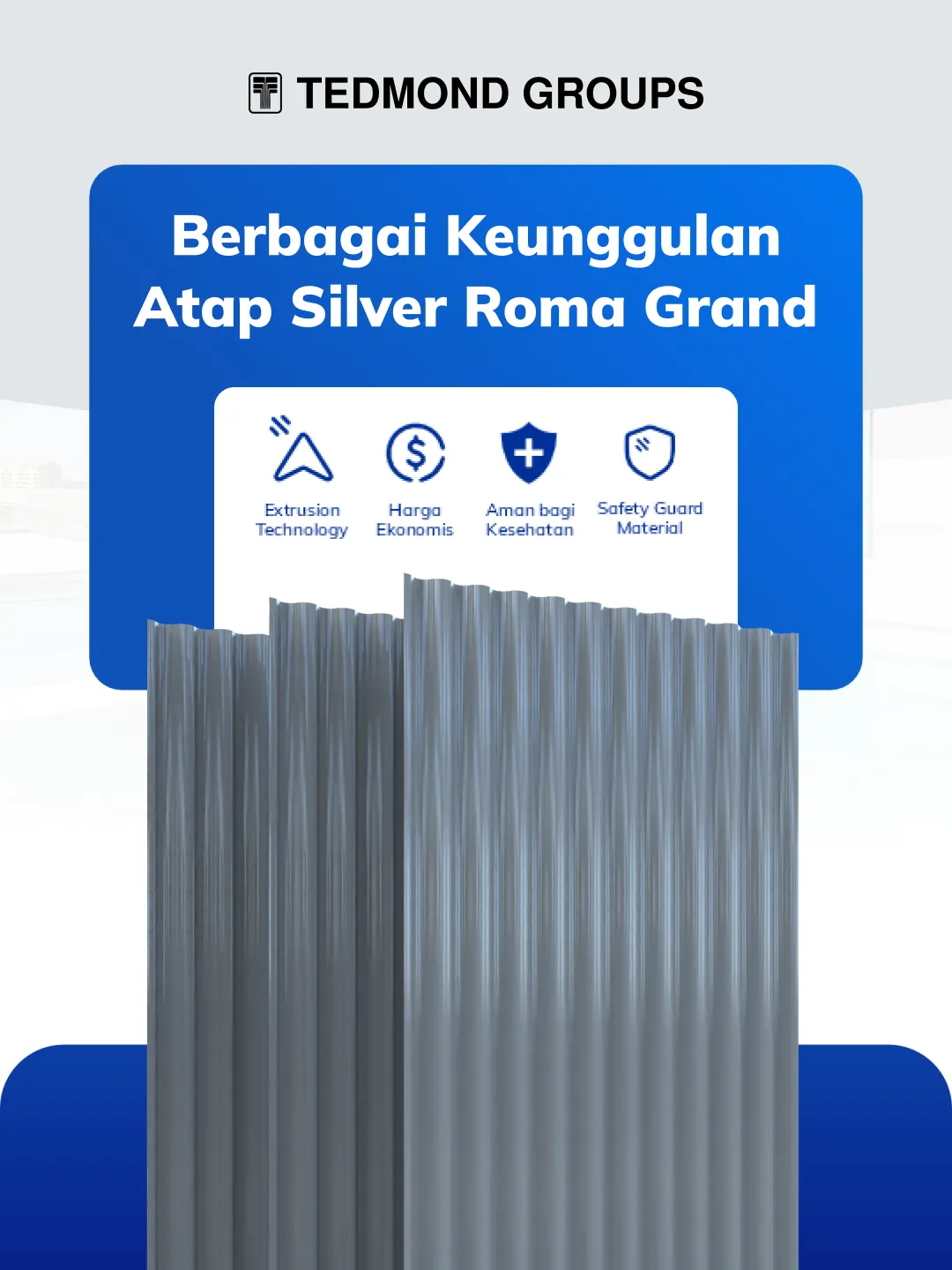 Berbagai Keunggulan Atap Grand Luxe Roma Silver