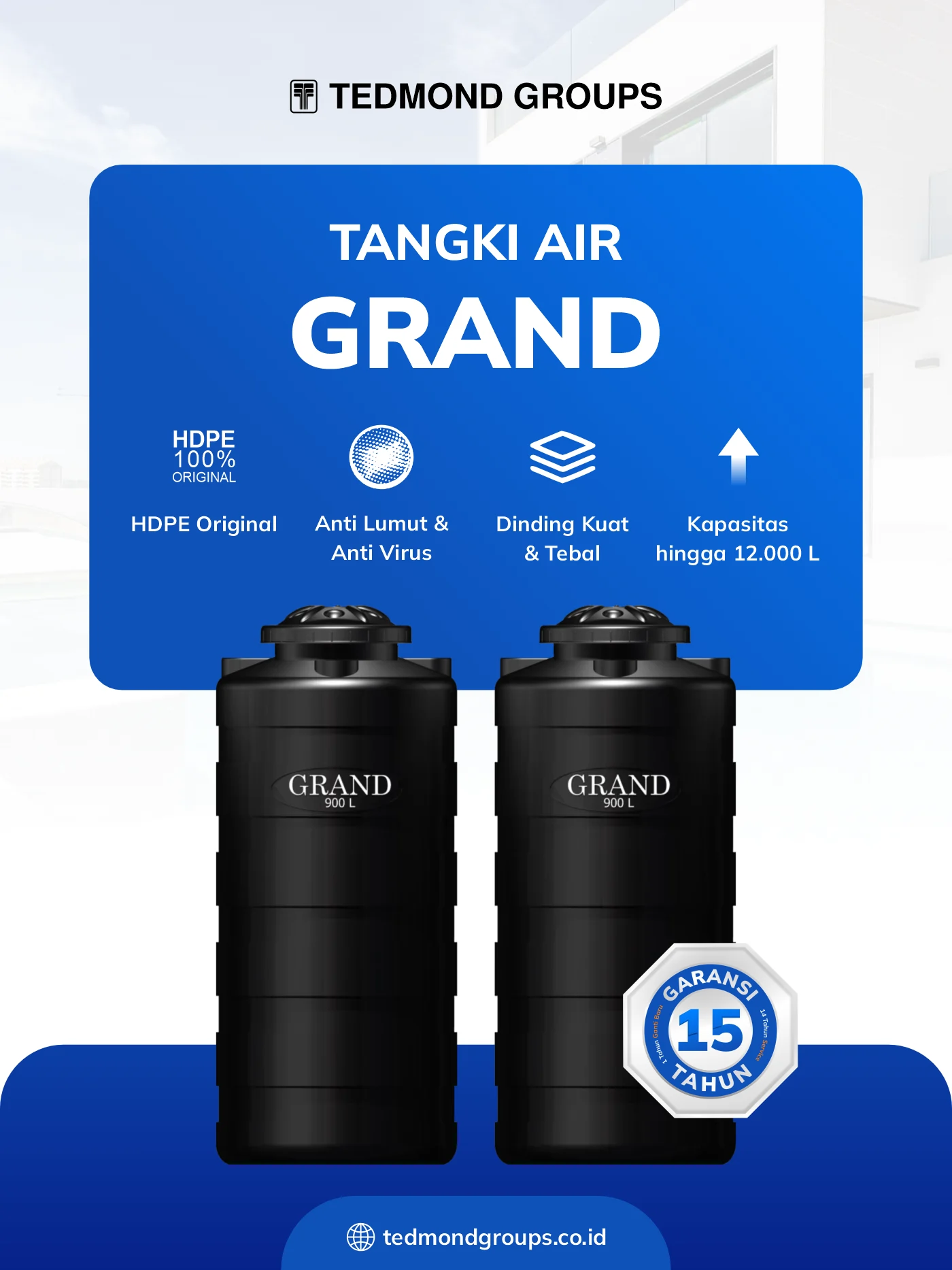 Keunggulan Toren Air Ramping Grand