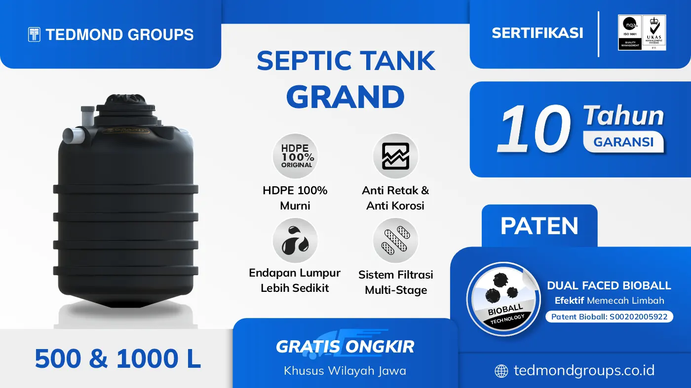 Inilah Kedalaman Septic Tank Perumahan Yang Perlu Diperhatikan