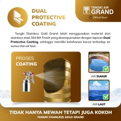 tangki stainless emas