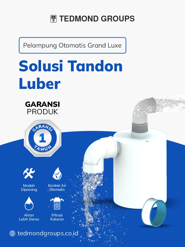Pelampung Otomatis Grand Luxe, Solusi Tandon Luber