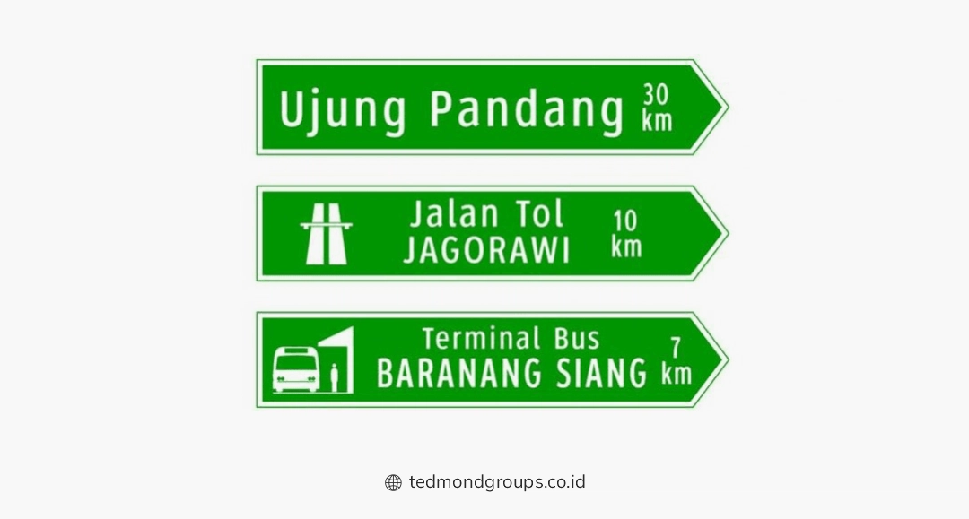 Rambu Lalu Lintas Jenis Rambu Petunjuk