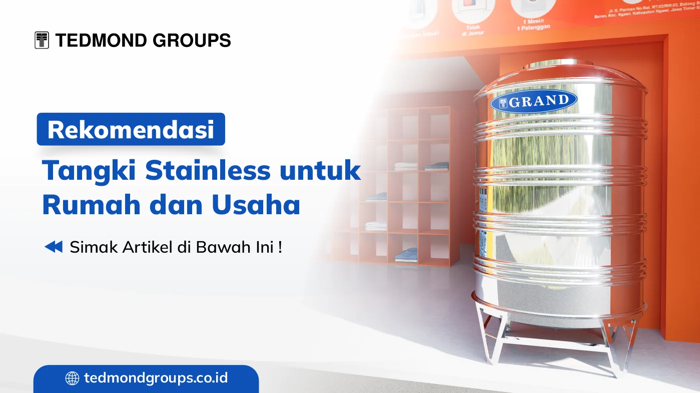 Rekomendasi Tangki Stainless Untuk Rumah Dan Usaha