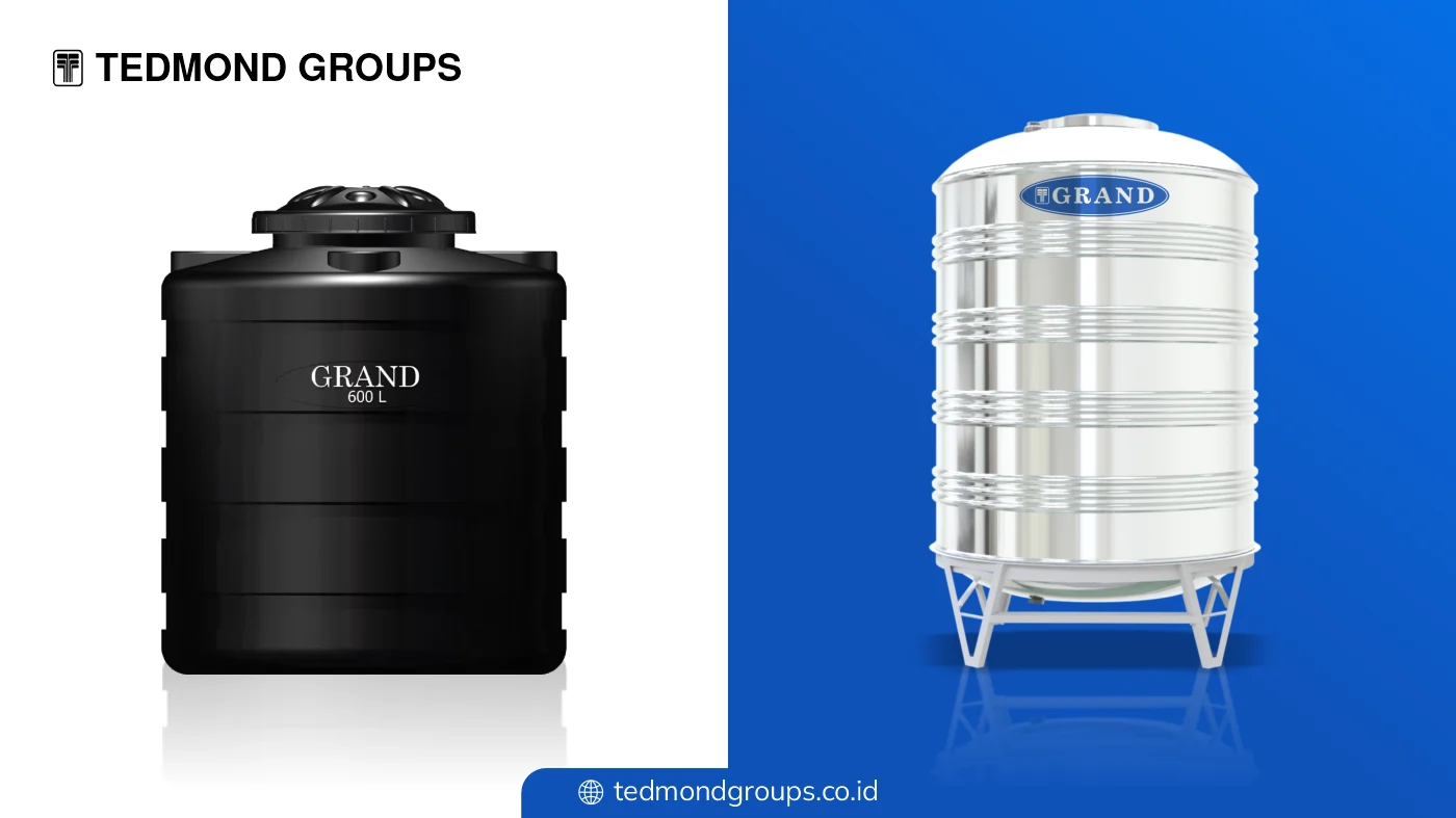 Perbedaan Tandon Stainless Dan Plastik