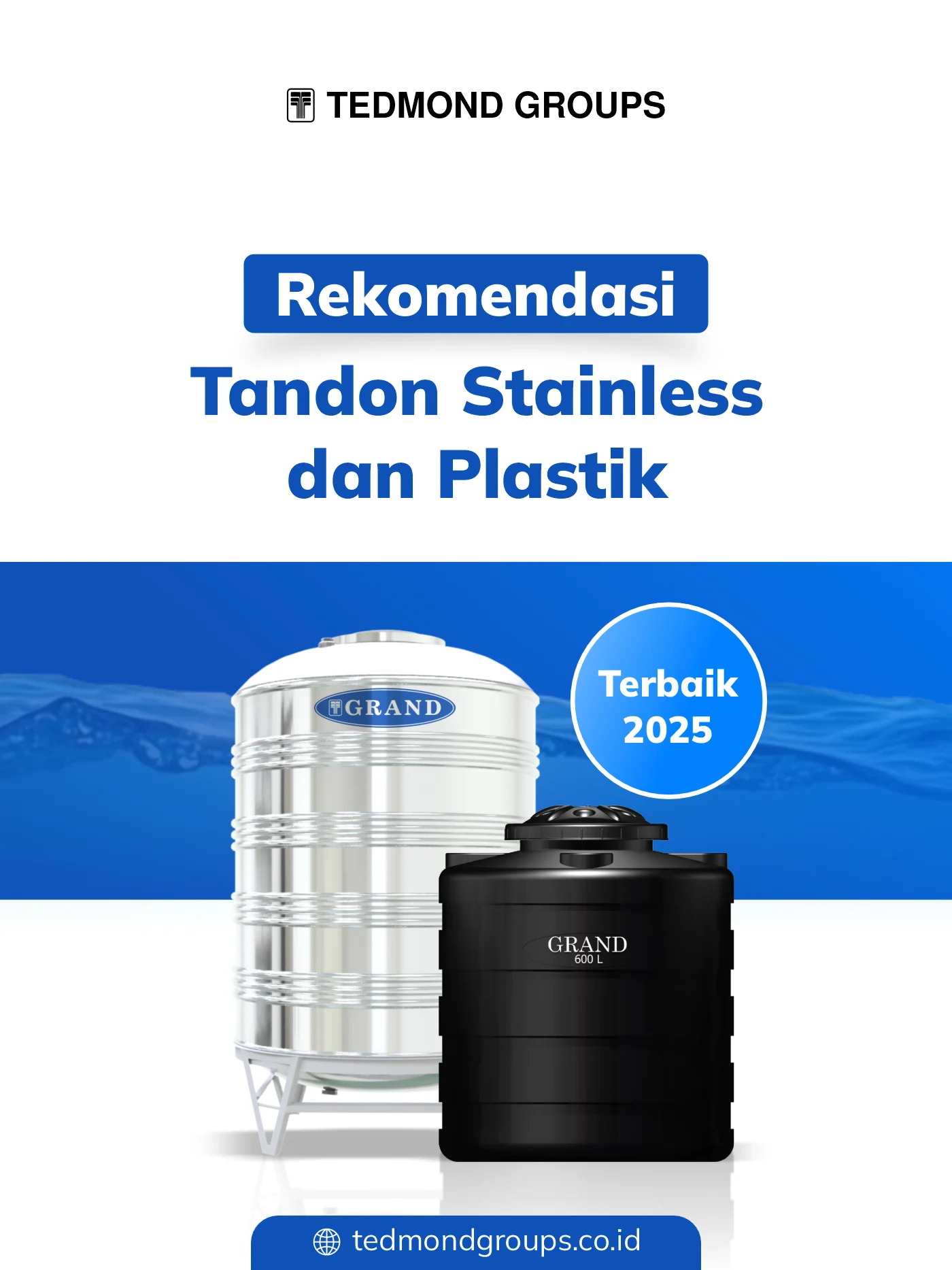 Rekomendasi Tandon Stainless Dan Plastik Terbaik 2025