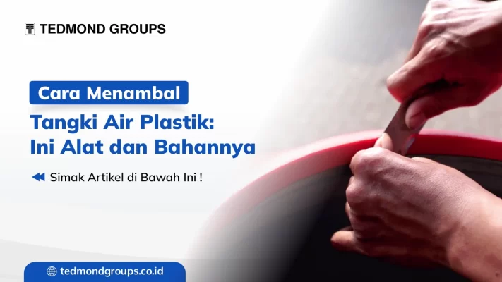 Cara  menambal tangki air plastik