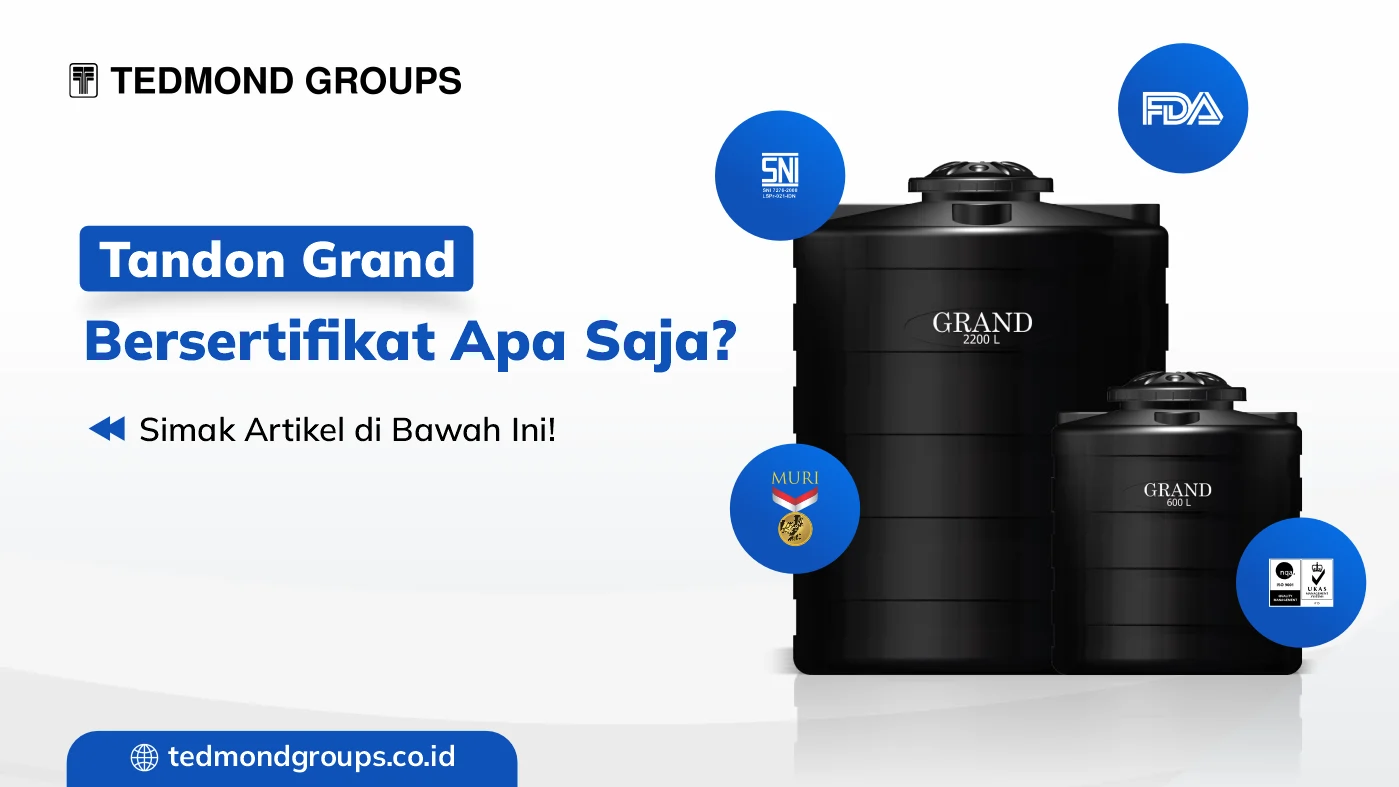 Tandon grand bersertifikat apa saja