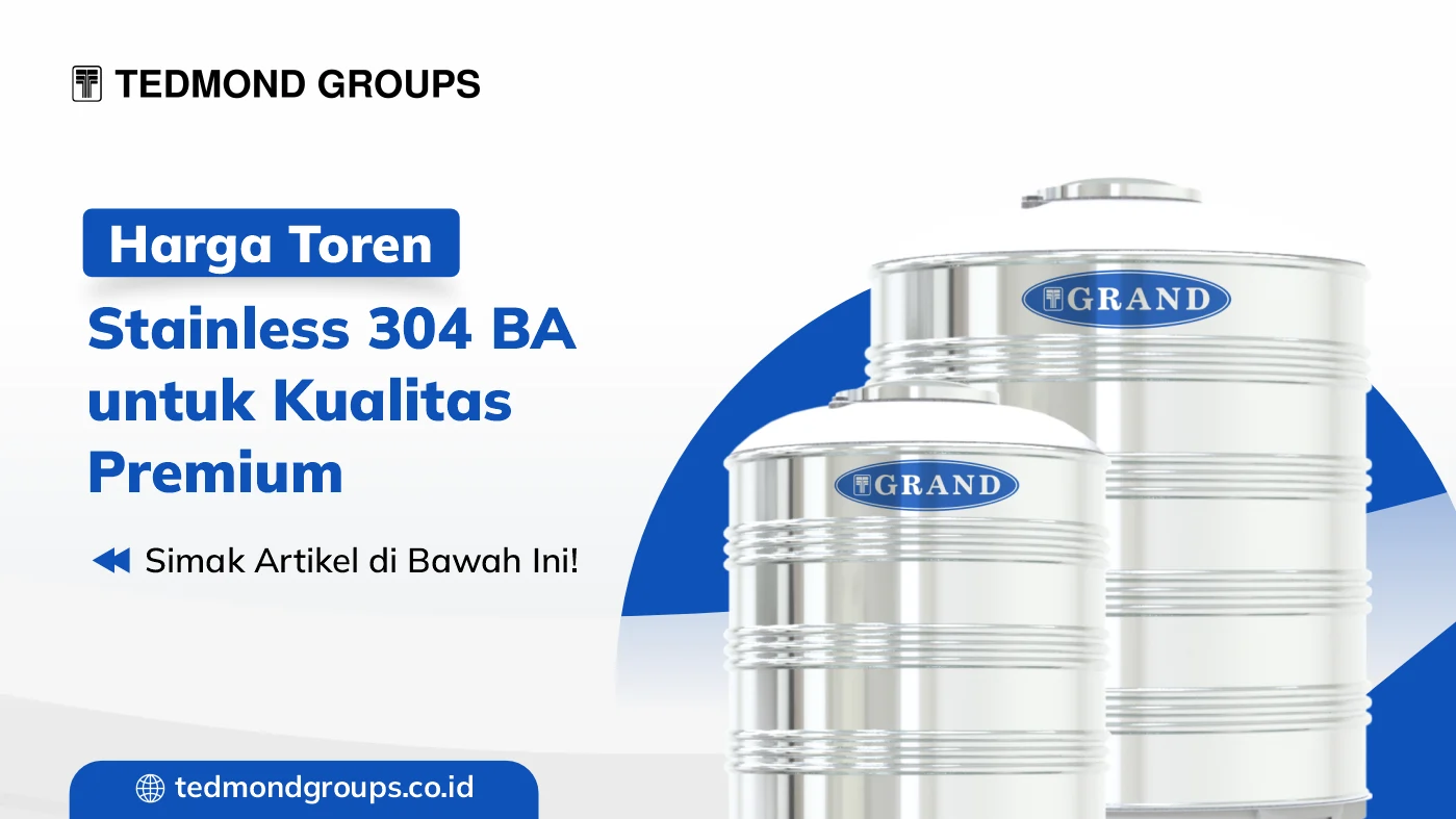 Harga toren stainless 304 ba